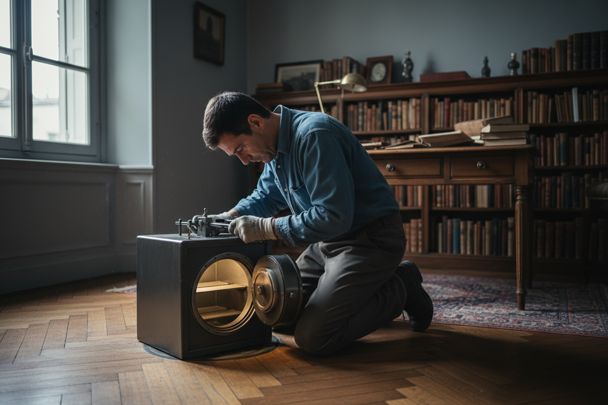 Installation et ouverture de coffre-fort à Cahors