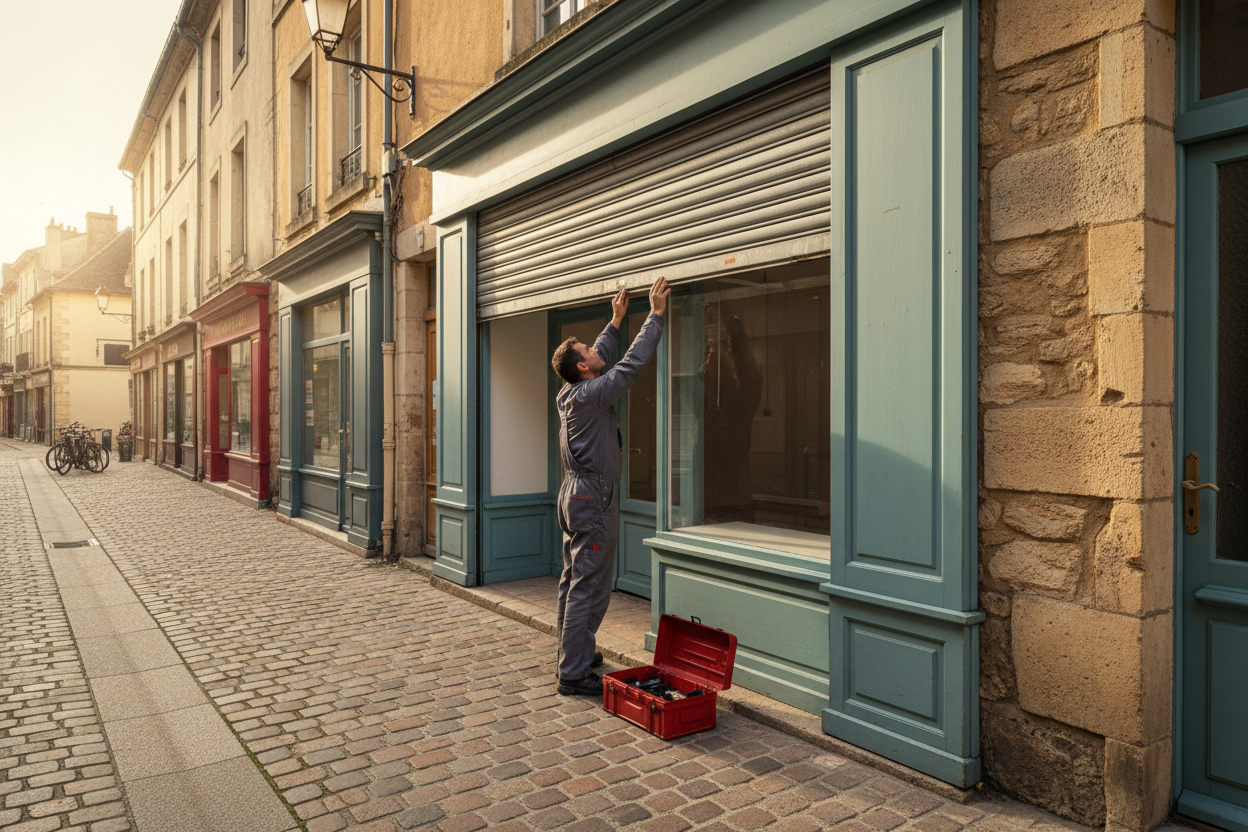 Réparation de rideaux métalliques et volets roulants à Cahors